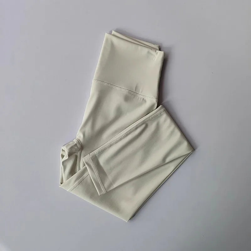 Conjunto Fitness Feminino - Top Cropped e Legging Cintura Alta Respirável