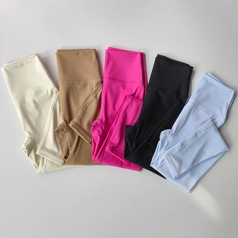 Conjunto Fitness Feminino - Top Cropped e Legging Cintura Alta Respirável