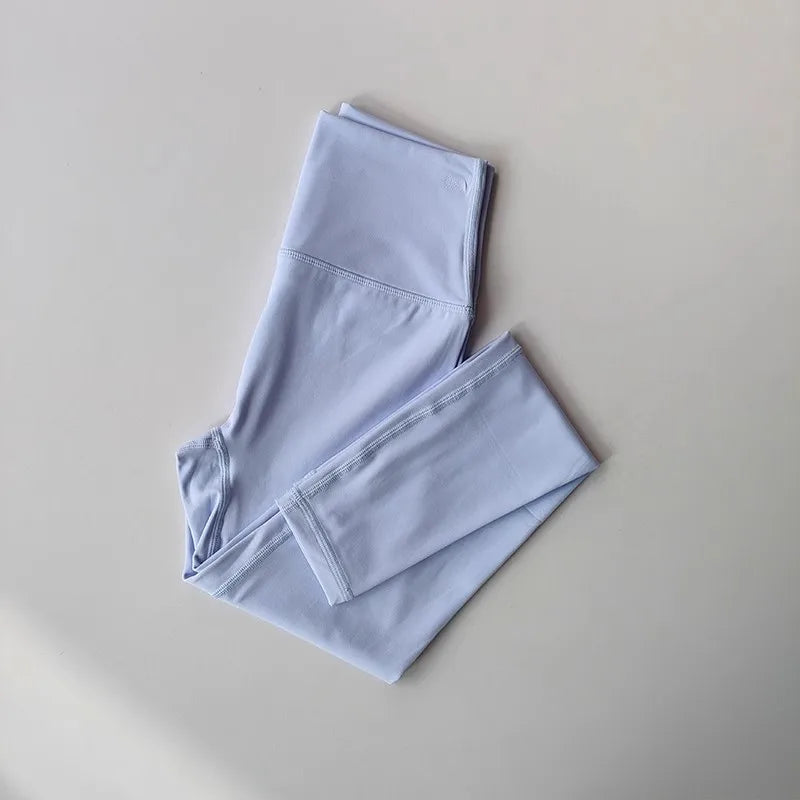 Conjunto Fitness Feminino - Top Cropped e Legging Cintura Alta Respirável