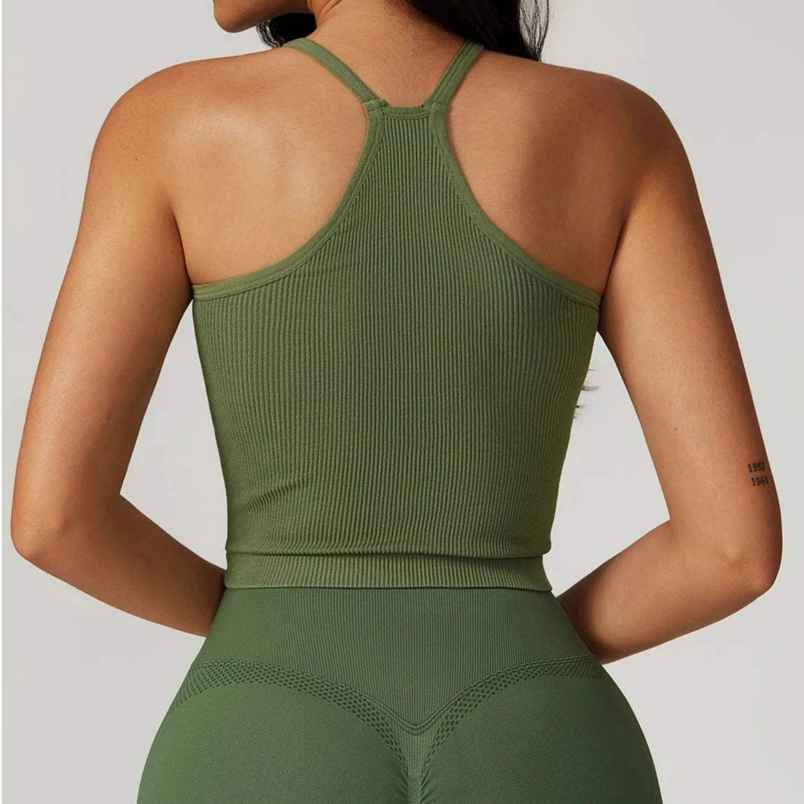 Blusa Cropped Canelado