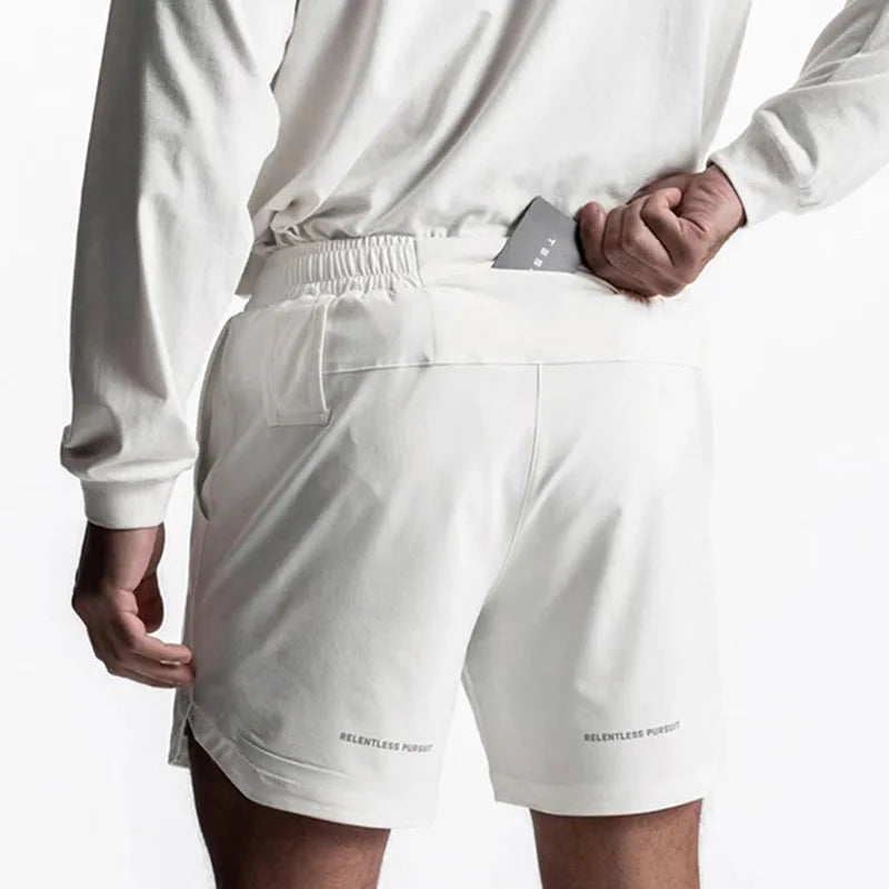 Short Masculino de Secagem Rápida - Bermuda Slim Fit para Academia e Corrida